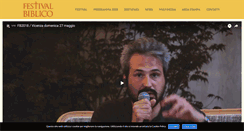 Desktop Screenshot of festivalbiblico.it