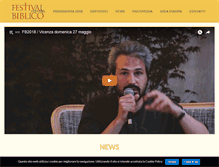 Tablet Screenshot of festivalbiblico.it